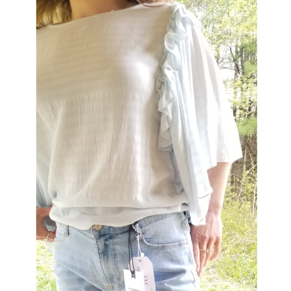 1.State Ruffles Bell Sleeves Top, S, NWT - Picture 11 of 13